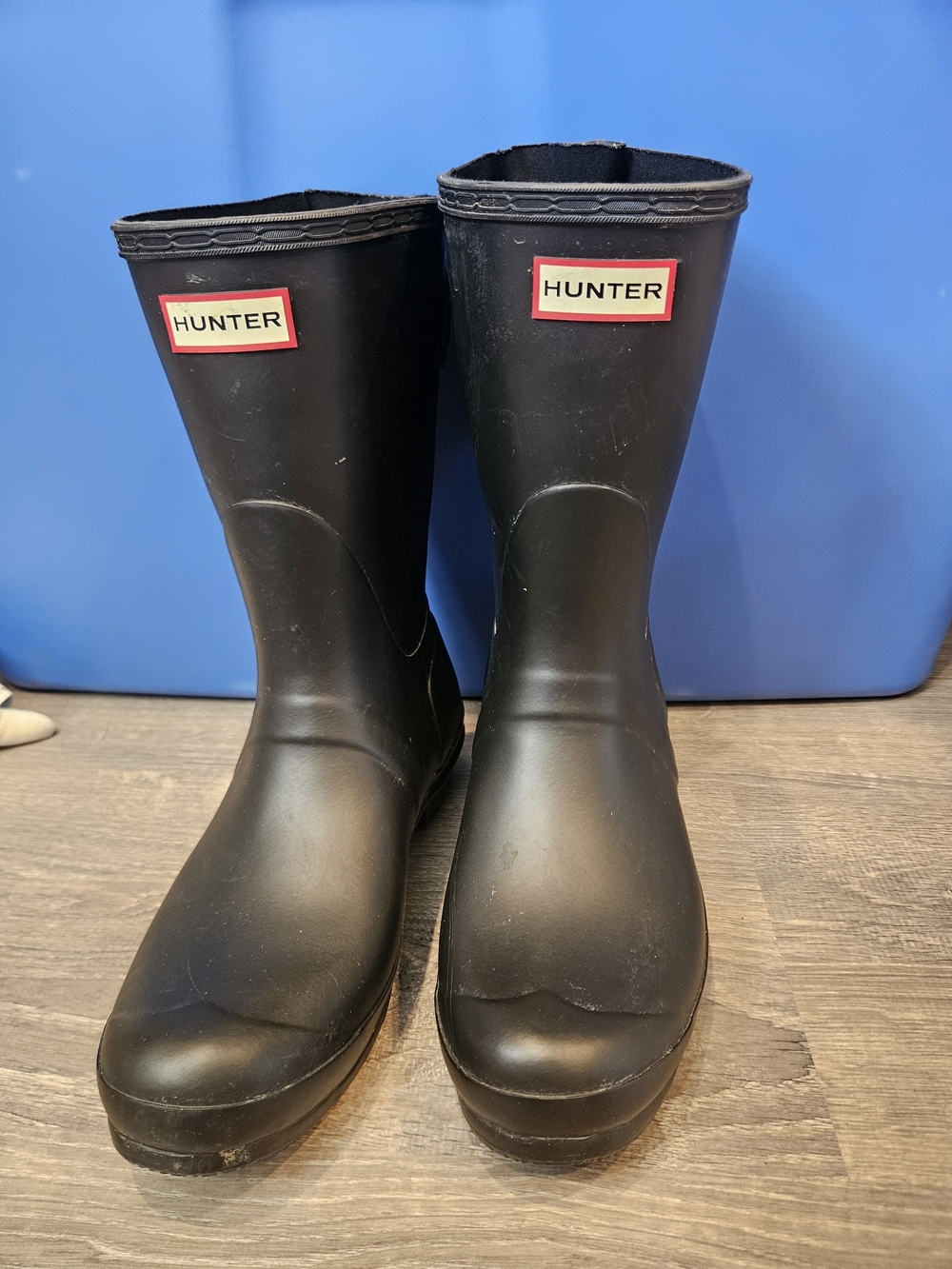 Hunter Black Rain Boots
